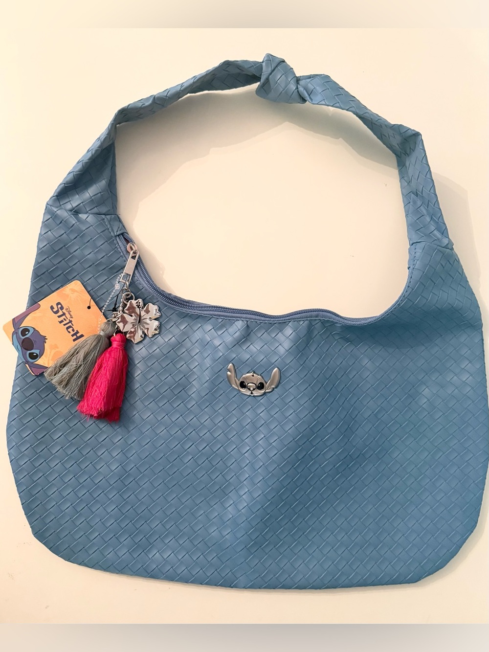 NWT lilo and stitch blue shoulder bag / handbag